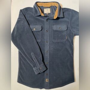 LEGENDARY WHITETAILS Navigator Mens Fleece Button Up Shirt Medium